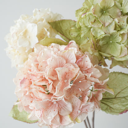 27" Vintage Artificial Hydrangea Stem