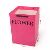 Load image into Gallery viewer, 6pcs Large Hot Pink Gift Bag for Bouquets