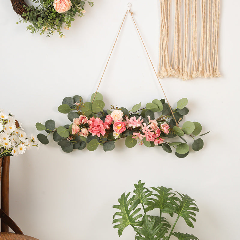 Artificial Flower Eucalyptus Swag