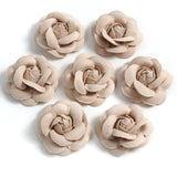 Load image into Gallery viewer, 5cm Camellia Fabric Flower Heads Pack 30