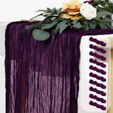 Load image into Gallery viewer, Pleated Table Runner Cloth for Weddings
