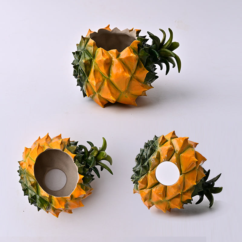 pineapple shaped planter Pineapple Ceramic Succulent Planter Pot – Floral Supplies Store