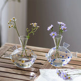 Load image into Gallery viewer, Modern Whimsical Fish Glass Bud Vase