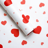 Load image into Gallery viewer, 20pcs Waterproof Heart Pattern Flower Wrap Paper (58x58cm)