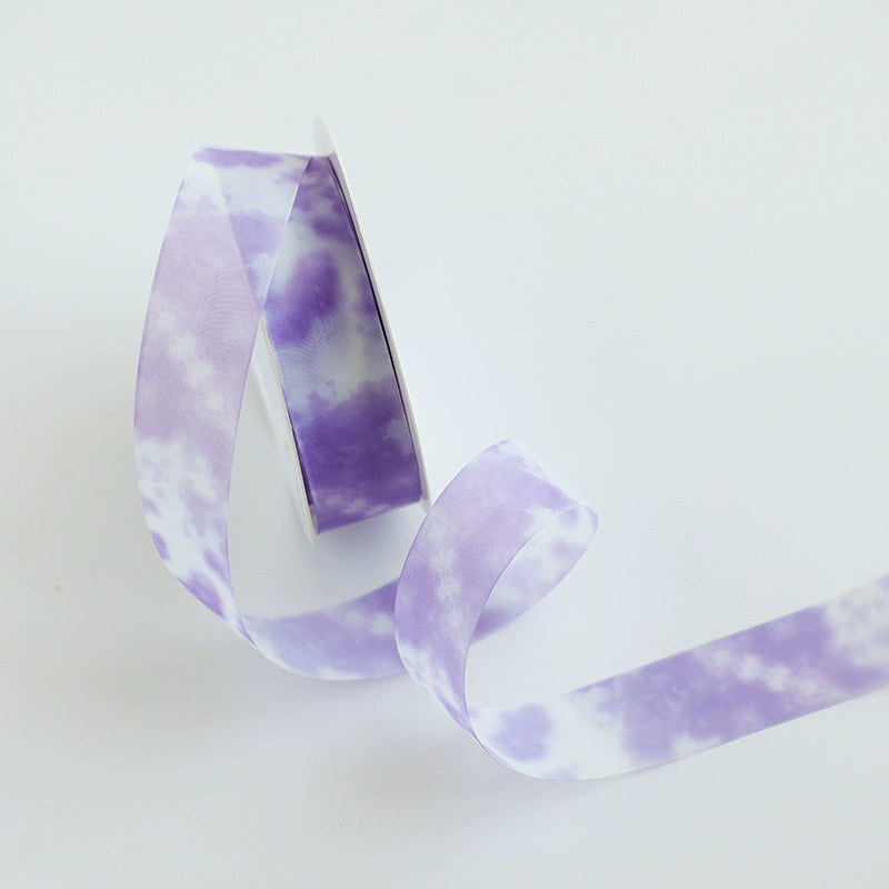 Artistic Tie-dye Chiffon Ribbon (2.5cmx20Yd)