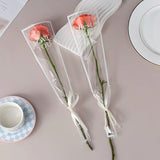 Load image into Gallery viewer, 100pcs Transparent Single Stem Rose Sleeves