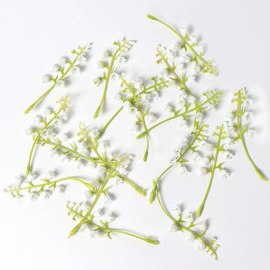 50pcs Artificial Convallaria Stems for Crafting