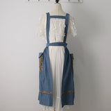 Load image into Gallery viewer, Vintage Summer Cotton Apron for Women