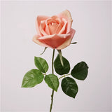 Load image into Gallery viewer, Artificial Real Touch Gemini Rose Stem (66cm)