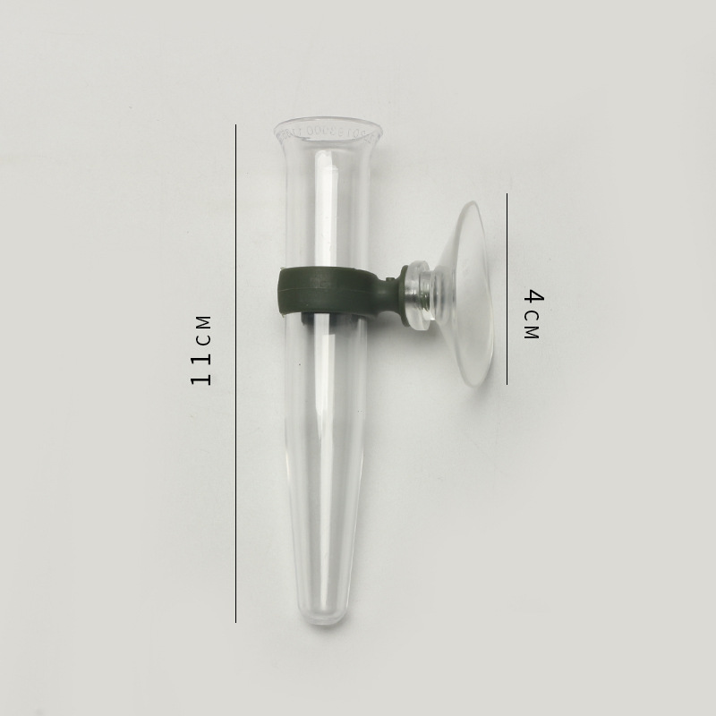 Tubes à eau pour fleurs avec ventouse transparents (8 pièces)