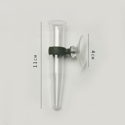 Tubes à eau pour fleurs avec ventouse transparents (8 pièces)