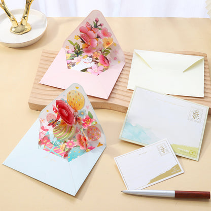 6pcs 3D Flower Thank You Cards for Mother's Day