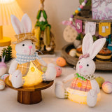 Load image into Gallery viewer, Glow Easter Bunny Plush Toy 25cm