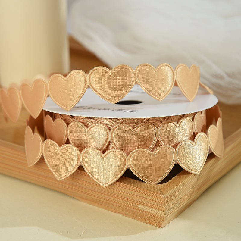 Valentine's Day Heart-shaped Florist Ribbon (15mmx10Yd)