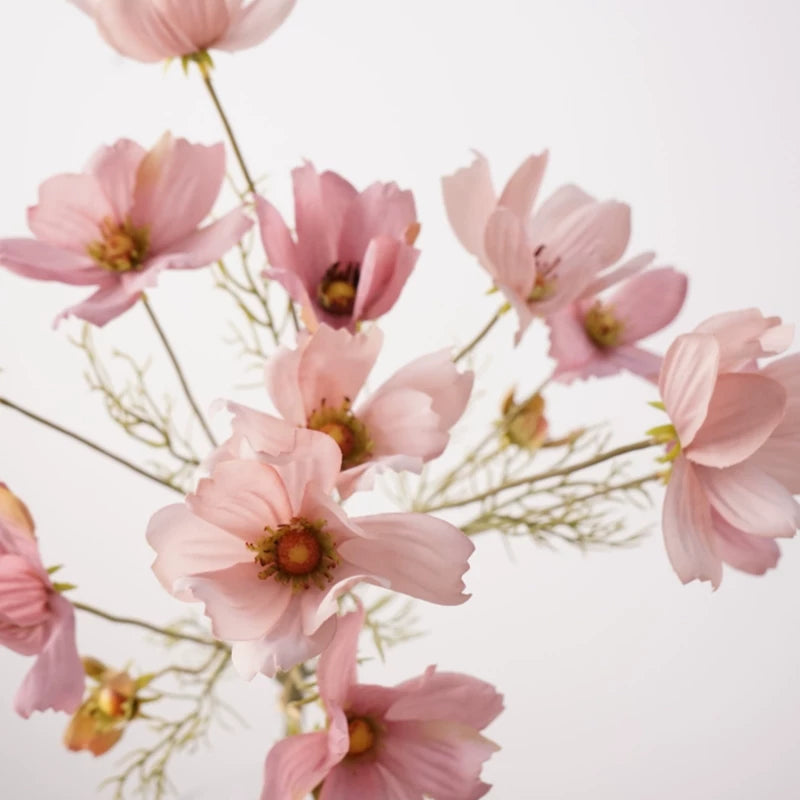 26" Autumn Artificial Cosmos Flower Spray