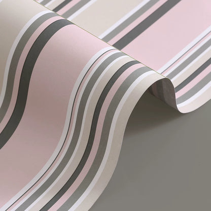 16pcs Chic Striped Flower Wrap Paper (55x44cm)