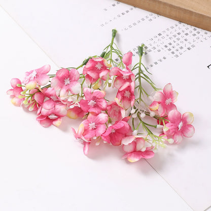 8cm Silk Hydrangea Flower Heads Pack 30