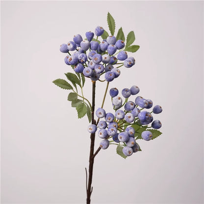 26" Real Touch Artificial Wild Berry Stem