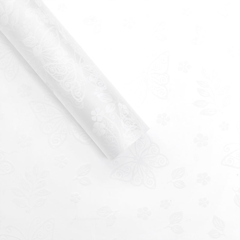 20pcs Frosted Butterfly Cellophane Wrap (58x58cm)