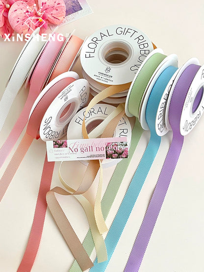 Spring Bright Color Florist Ribbon (16mmx12Yd)
