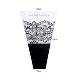 Load image into Gallery viewer, Vintage Lace Print Bouquet Packaging Bag Pack 30