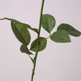 Load image into Gallery viewer, Real Touch White Crown Rose Stem (65cm)