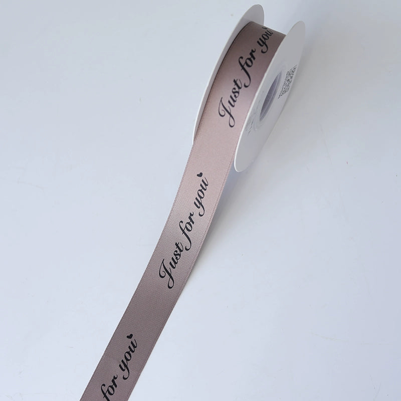 Ruban en coton JUST FOR YOU (2,5 cm x 9,1 m)