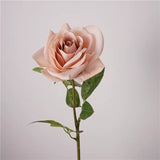 Load image into Gallery viewer, Real Touch Blue Corolla Rose Stem (65cm)