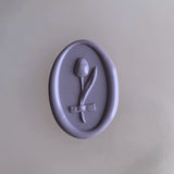 Load image into Gallery viewer, 30Pcs Lavender Purple Wax Seal Stickers