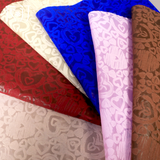 Load image into Gallery viewer, 20pcs Heart Pattern Non-Woven Fabric Wrap Paper (54x54cm)