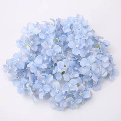 5cm Silk Hydrangea Flower Heads Pack 30