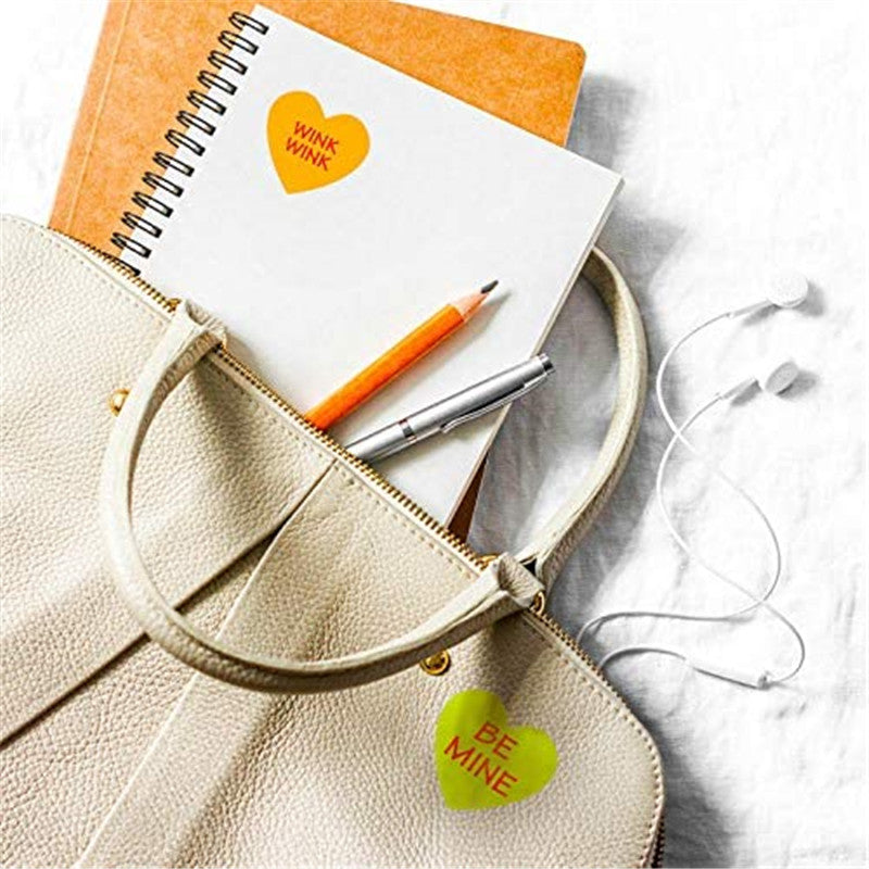 500pcs Valentine's Day Decorative Heart Stickers