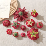 Load image into Gallery viewer, Red Mixed-Size Artificial Flower Heads (100pcs)
