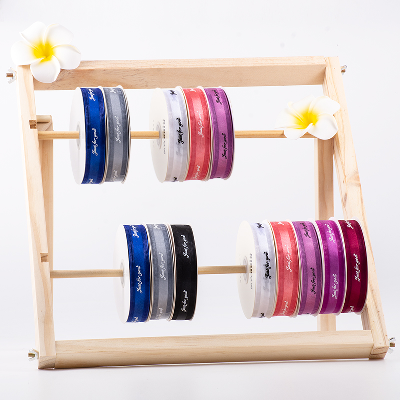 Wood Display Ribbon Holder Rack – Floral Supplies Store