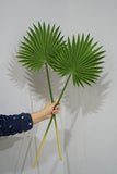 Load image into Gallery viewer, Artificial Green Palm Leaf 80cmH