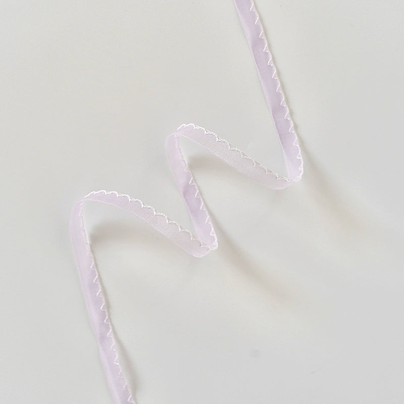 Wave-edge Sheer Ribbon (1cmx10Yd)