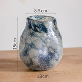Load image into Gallery viewer, Iridescent Textured Glass Flower Vase