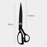 Load image into Gallery viewer, Black Stainless Steel Florist Scissors