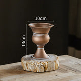 Load image into Gallery viewer, Rustic Antique Bronze Iron Urn Vase