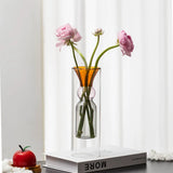 Load image into Gallery viewer, Modern Multi-Colored Double-Walled Glass Vase