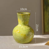 Load image into Gallery viewer, Mottled Watercolor Ceramic Flower Vase