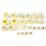 Load image into Gallery viewer, Assorted Silk Flower Heads DIY Material Kit