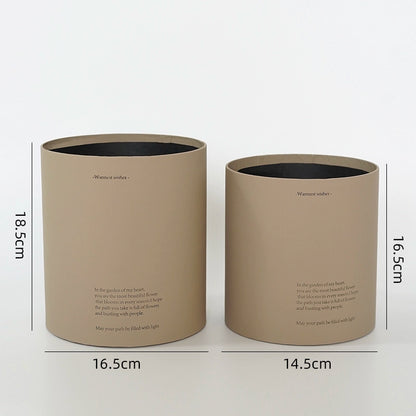 Coffret cadeau floral au fini mat élégant (lot de 2)