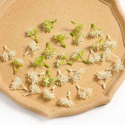 50pcs Artificial Foliage Fake Berries Stems