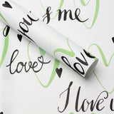 Load image into Gallery viewer, 20pcs Love Heart Graffiti Bouquet Paper (57x57cm)