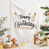 Load image into Gallery viewer, Happy Birthday Backdrop Banner (150Wx200Hcm)