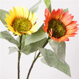 Load image into Gallery viewer, Real Touch Long-Stemmed Sunflower Stem (89cm)