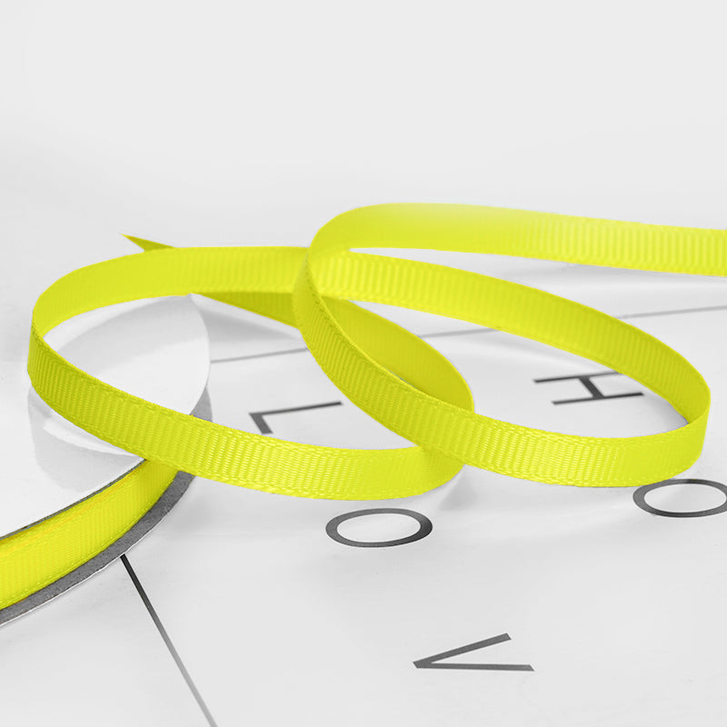 Solid Color Grosgrain Ribbon (6mmx100Yd)