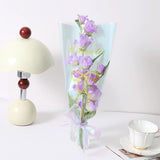 Load image into Gallery viewer, 50pcs Gold Bow Print Bouquet Sleeves Bags