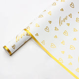 Load image into Gallery viewer, 20pcs Gold Edged Heart Bouquet Paper (57x57cm)